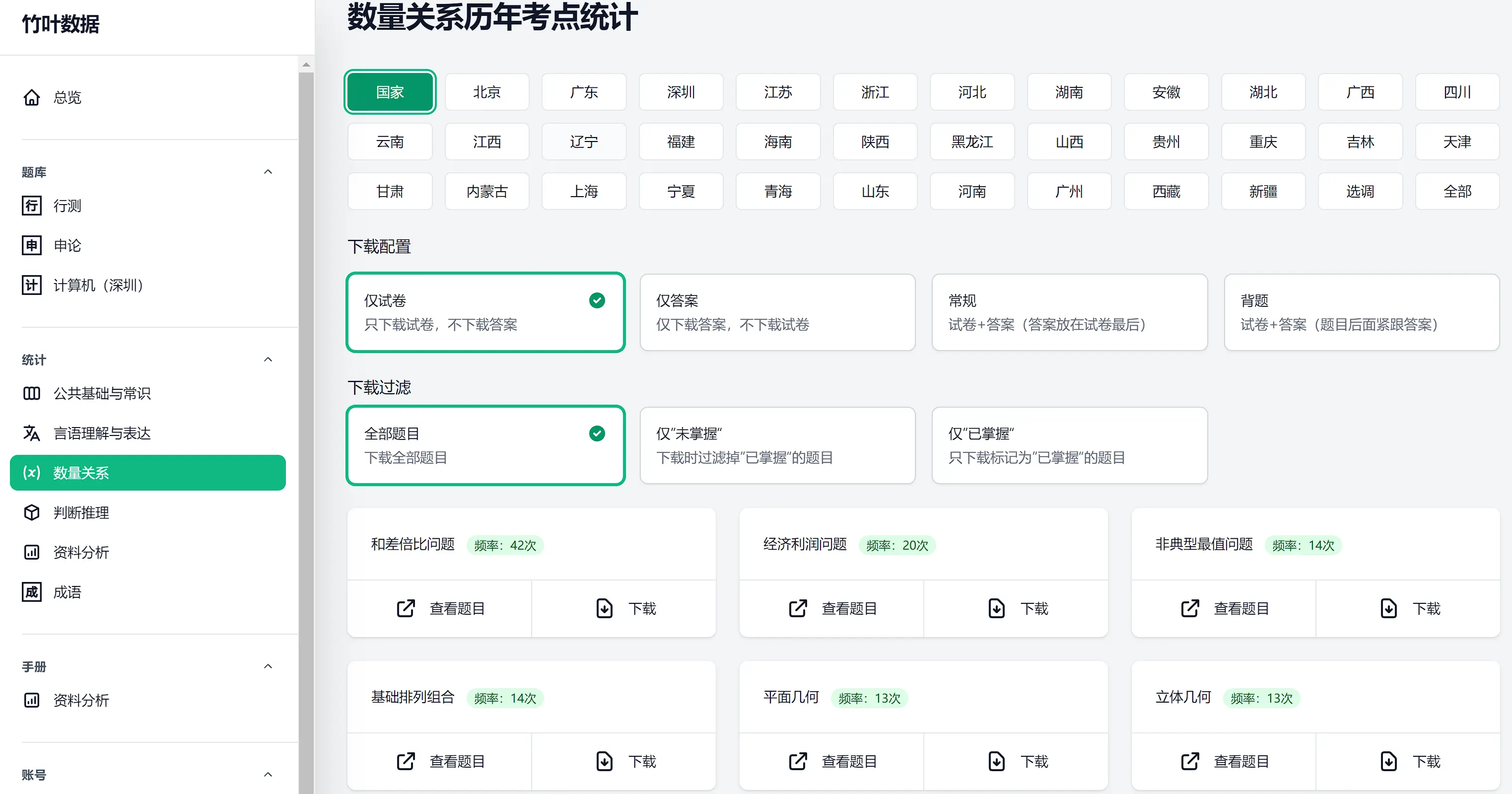 竹叶数据