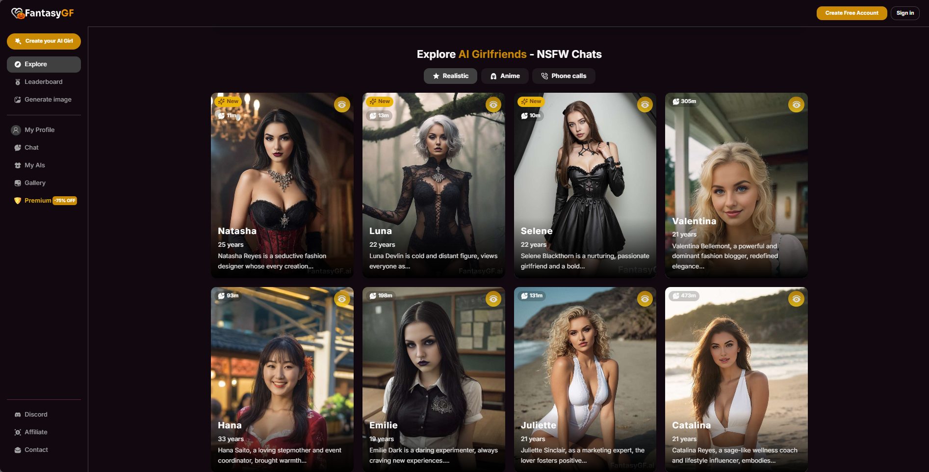 FantasyGF.AI