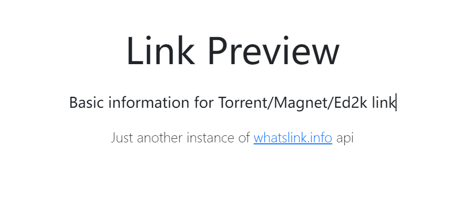 Link Preview