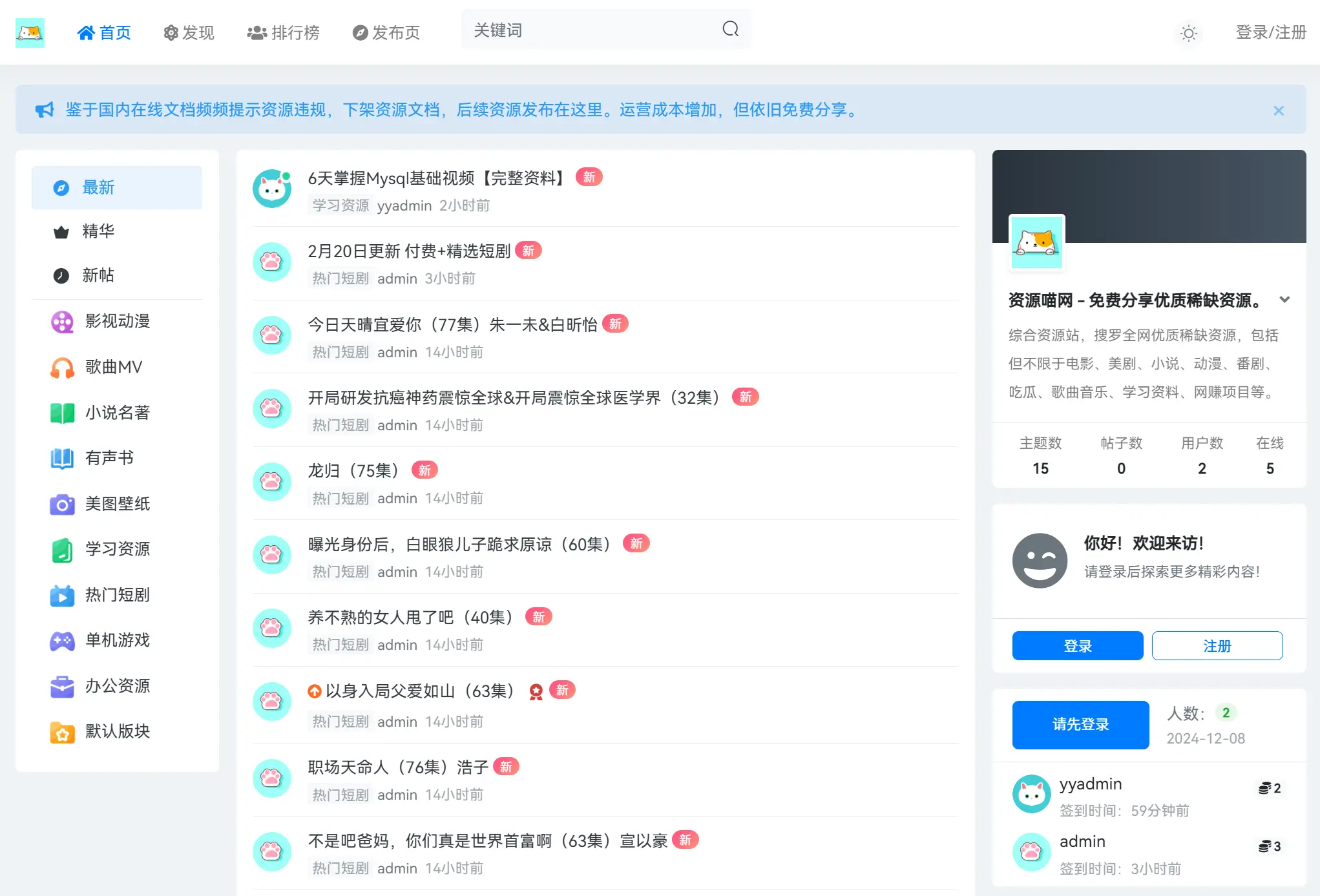 资源喵网