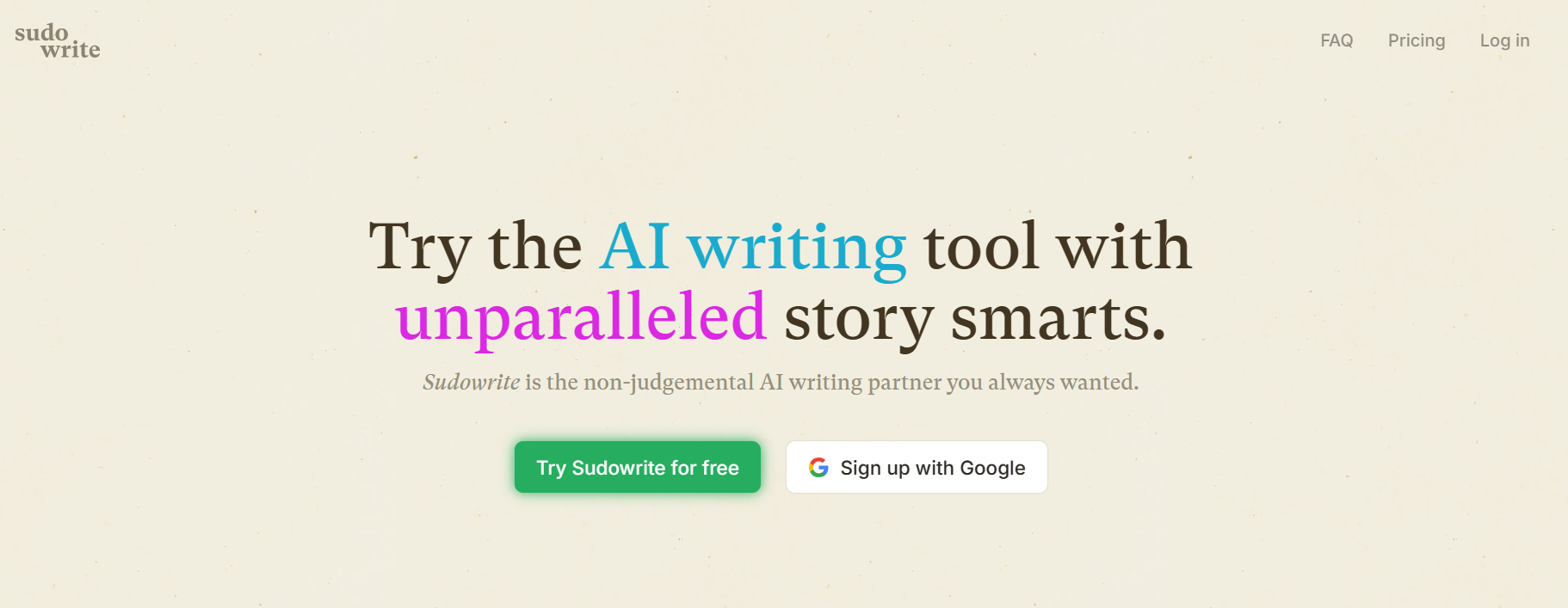 sudo write