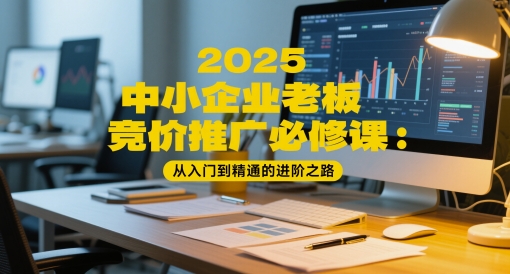 2025中小企业老板竞价推广必修课：从入门到精通的进阶之路|HOOK协议网