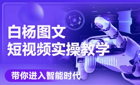 白杨老师·Ai图文短视频实操课(更新6月)|HOOK协议网