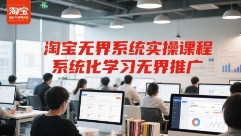 淘宝无界系统实操课程，系统化学习无界推广|HOOK协议网