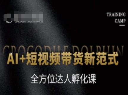 AI+短视频带货新范式，全方位达人孵化课|HOOK协议网