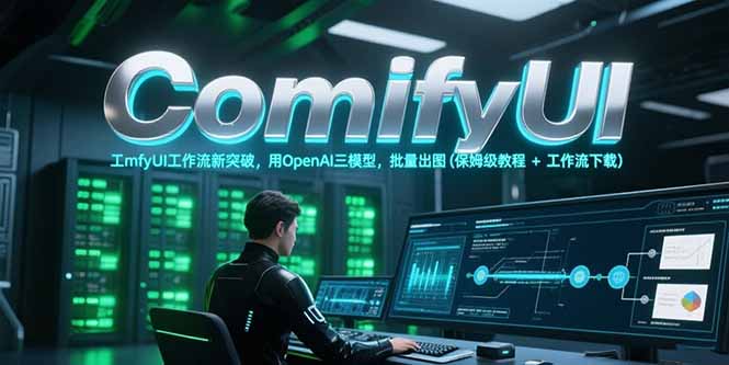 ComfyUI工作流新突破，用OpenAI三模型，批量出图(保姆级教程+工作流下载|HOOK协议网