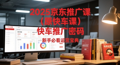 2025京东推广课(原快车课)解锁京东快车推广密码，新手必看运营宝典|HOOK协议网