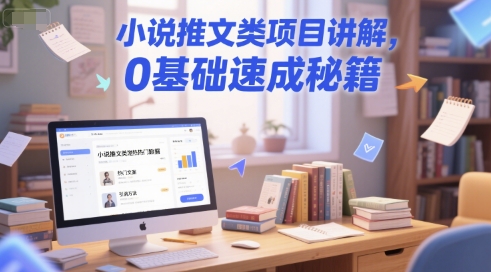 小说推文类项目讲解，0 基础速成秘籍|HOOK协议网