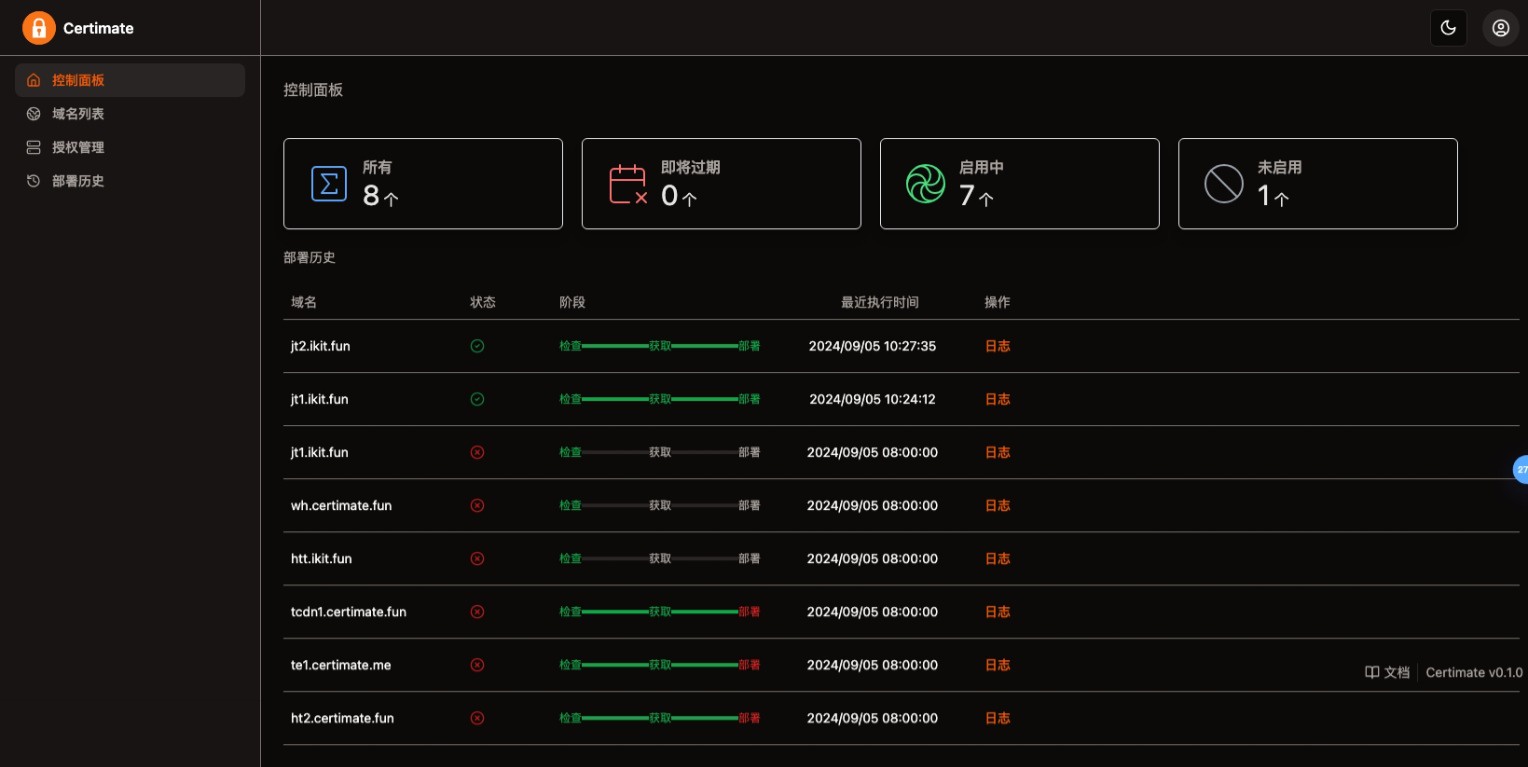 SSL证书管理系统工具网站源码，自动申请、部署SSL证书，并在证书即将过期时自动续期|HOOK协议网