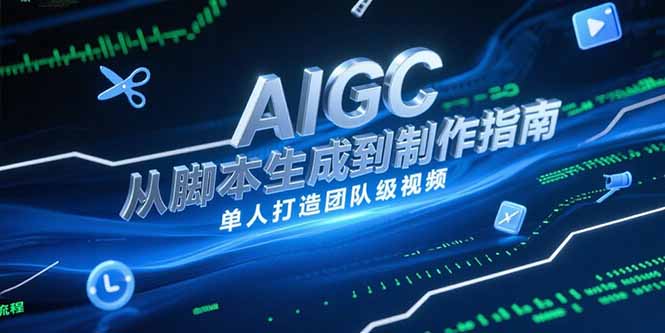 AIGC视频制作指南，从脚本生成到剪辑全流程，单人打造团队级视频|HOOK协议网